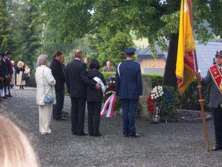 The Funeral Wreaths are unveiled 